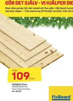 Byggmax Hyllplan Furu erbjuda