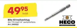 Byggmax Bits till trallverktyg, SEK 49.95 erbjuda