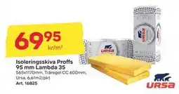 Byggmax Isoleringsskiva Proffs 95 mm Lambda 35, SEK 69.95 erbjuda