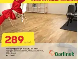 Byggmax Parkettgolv Ek 4-stav 14 mm, SEK 289 erbjuda