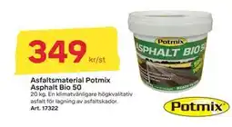 Byggmax Asfaltsmaterial Potmix Asphalt Bio 50, SEK 349 erbjuda