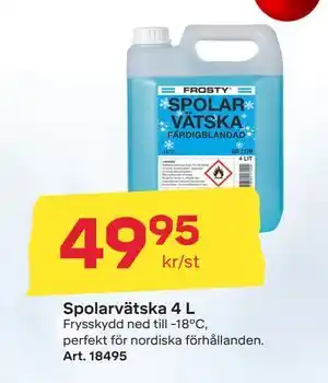 Byggmax Spolarvätska 4 L, SEK 49.95 erbjuda