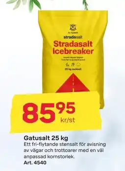 Byggmax Gatusalt 25 kg, SEK 85.95 erbjuda