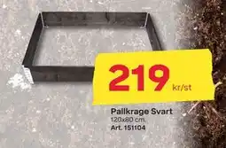 Byggmax Pallkrage Svart, SEK 219 erbjuda