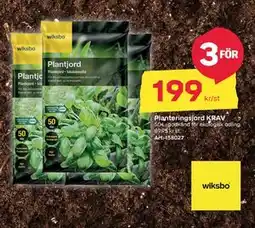 Byggmax Planteringsjord KRAV, SEK 199 erbjuda