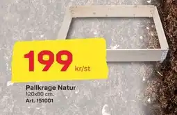 Byggmax Pallkrage Natur, SEK 199 erbjuda