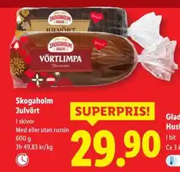 Lidl Skogaholm Julvört, SEK 29.9 erbjuda