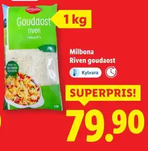 Milbona Riven goudaost, SEK 79.9