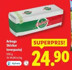 Lidl Arboga Skivbar leverpastej, SEK 24.9 erbjuda