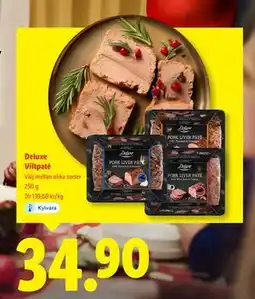 Lidl Deluxe Viltpaté, SEK 34.9 erbjuda