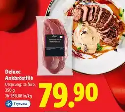 Lidl Deluxe Ankbröstfilé, SEK 79.9 erbjuda