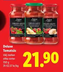 Lidl Deluxe Tomatsås, SEK 21.9 erbjuda