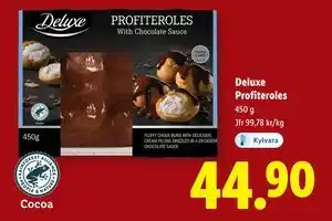 Deluxe Profiteroles, SEK 44.9
