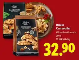 Lidl Deluxe Cantucchini, SEK 32.9 erbjuda