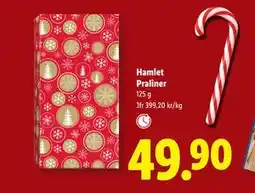 Lidl Hamlet Praliner, SEK 49.9 erbjuda