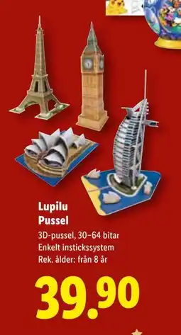 Lidl Lupilu Pussel, SEK 39.9 erbjuda