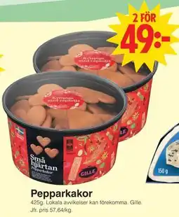Matöppet Pepparkakor, SEK 49 erbjuda