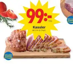Matöppet Kassler, SEK 99 erbjuda