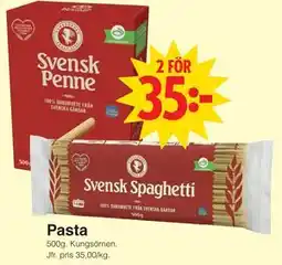 Matöppet Pasta, SEK 35 erbjuda