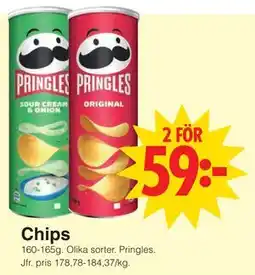 Matöppet Chips, SEK 59 erbjuda