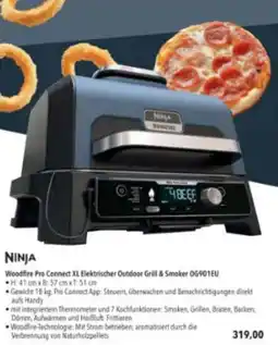 Citti Ninja woodfire pro connect xl elektrischer outdoor grill & smoker og901eu erbjuda