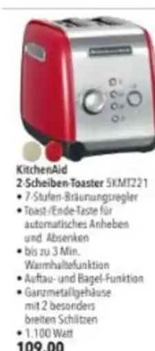 Citti Kitchenaid 2.scheiben-toaster 5kmt221 erbjuda