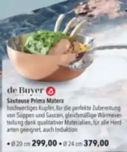 Citti De buyer sauteuse prima matera erbjuda