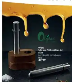 Citti Olipac Salz und Pfeffermühlen-Set Filare erbjuda