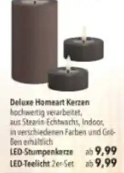 Citti Deluxe Homeart Kerzen erbjuda