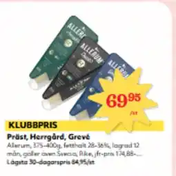 Hemköp Präst, Herrgård, Grevé erbjuda