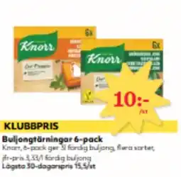 Hemköp Buljongtärningar 6-pack erbjuda