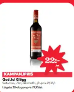 Hemköp God Jul Glögg erbjuda