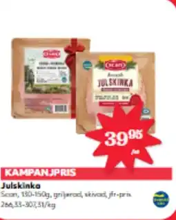 Hemköp Julskinka erbjuda