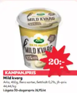 Hemköp Mild kvarg erbjuda