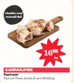 Hemköp Pastrami erbjuda