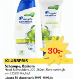 Hemköp Schampo, Balsam erbjuda