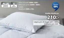 JYSK Kudde 50x60 cm, SEK 210 erbjuda