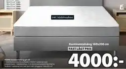 JYSK VERMA kontinentalsäng grå-23, SEK 4000 erbjuda
