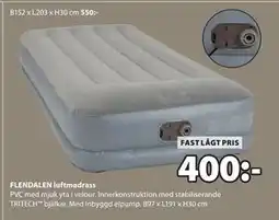 JYSK FLENDALEN luftmadrass erbjuda