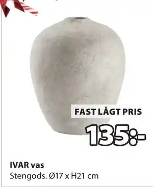 JYSK IVAR vas, SEK 135 erbjuda