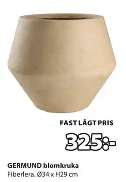 JYSK GERMUND blomkruka, SEK 325 erbjuda