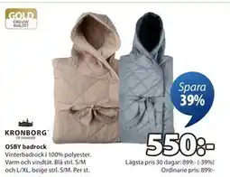 JYSK OSBY badrock, SEK 550 erbjuda