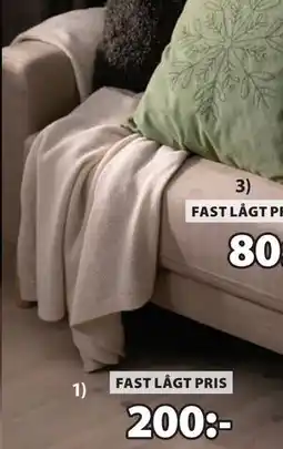 JYSK HUMLE pläd, SEK 200 erbjuda