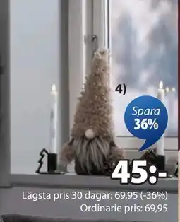 JYSK LARVIKIT tomte, SEK 45 erbjuda