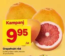 City Gross Grapefrukt röd, SEK 9.95 erbjuda
