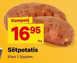 City Gross Sötpotatis, SEK 16.95 erbjuda