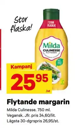 City Gross Flytande margarin, SEK 25.95 erbjuda