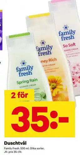 City Gross Duschtvål, SEK 35 erbjuda