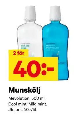 City Gross Munskölj, SEK 40 erbjuda