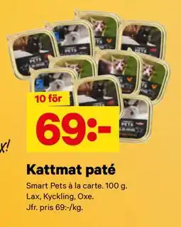 City Gross Kattmat paté, SEK 69 erbjuda